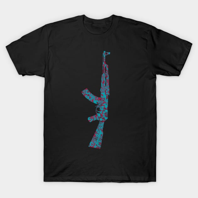 kalashnikov AK 47 T-Shirt by Kotolevskiy